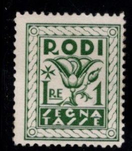 ITALY Offices in Rhodes, Rodi Scott J8 MNH** Postage Due stamp