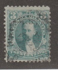 Argentina Scott #70 Stamp - Used Single - XYZ