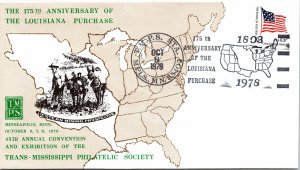 175th ANNIVERSARY OF THE LOUISIANA PURCHASE HARDSHIP OF EMIGRATION TMPS 1978-2