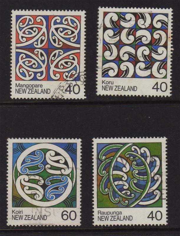 New Zealand 1988 SG 1451-1454 FU set