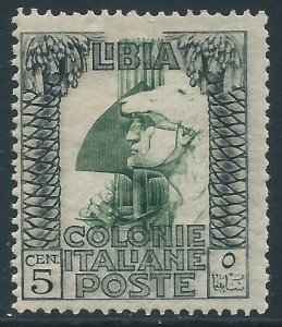 Libya, Sc #22, 5c MH