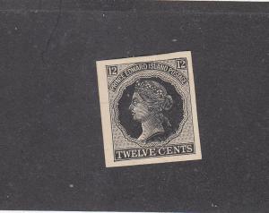 PRINCE EDWARD ISLAND # 16 12cts PLATE PROOF CAT VALUE $30