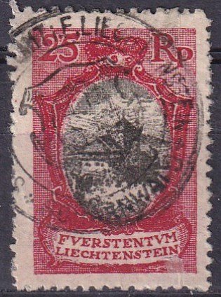 Liechtenstein  #63  F-VF Used  CV $5.00 (Z3152)