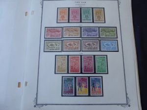 Vietnam 1963-1972 (MNH) Stamp Collection on Scott Spec Album Pages