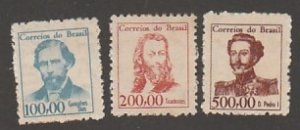 BRAZIL #990-2 MINT HINGED COMPLETE