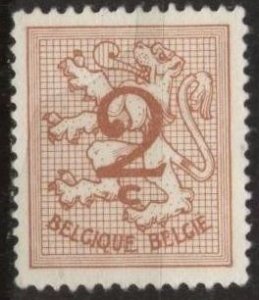 Belgium 403 (mdg) 2c lion rampant, org brn (1960)