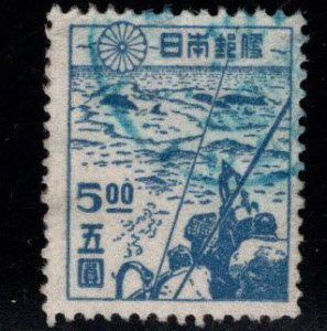 JAPAN  Scott 392 perforated stamp, Used