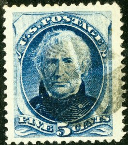 US Stamps # 185 Used Jumbo 1 in a million