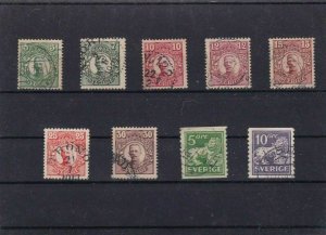 SWEDEN  MOUNTED MINT OR USED STAMPS ON  STOCK CARD  REF R894