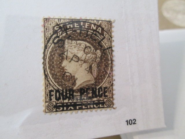 Saint Helena #38a used  2019 SCV = $21.00