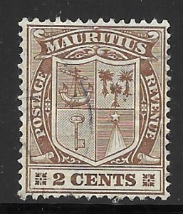 Mauritius # 129, Used. CV $ 3.00