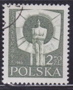 Poland, 1981, 60th Anniversary of the Silesian Uprisings, 2.50zl, used**