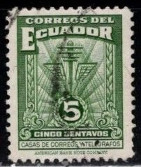 Ecuador - #RA49A Communications - Used