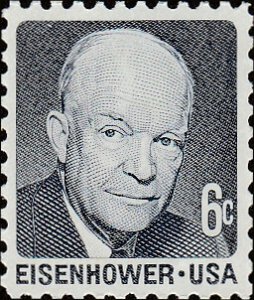 # 1393v MINT NEVER HINGED ( MNH ) DWIGHT D. EISEHOWER