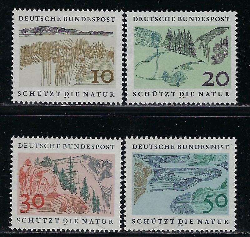 Germany Bund Scott # 1000 - 1003, mint nh