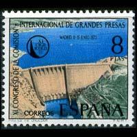 SPAIN 1973 - Scott# 1755 Iznajar Dam Set of 1 NH