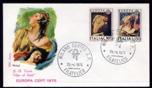 Italy 1183-1184 Europa U/A FDC