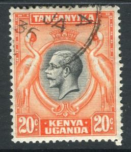 BRITISH KUT;  1935 early GV issue fine used 20c. value