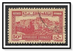 Lebanon #180 Crusader Castle Used