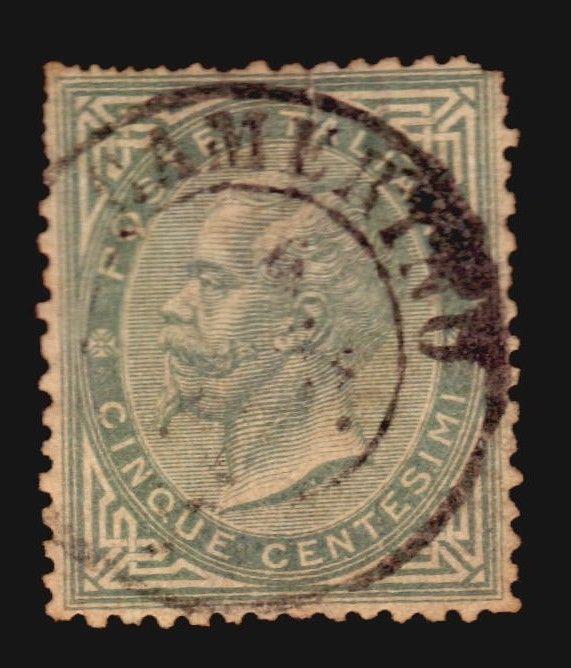 URBINO CAMERINO TORINO CA1870  ITALY REGNO 3 SON STAMP CANCELS POSTMARK ANULLI 