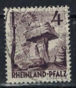 Germany - French Occupation - Rhine Palatinate - Scott 6N31