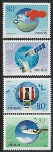 2000 China, PR - Sc 3066-9 - 4 singles - MNH VF - World Meteorological Org