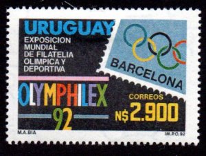 URUGUAY 1419 MH SCV $4.50 BIN $2.25 OLYMPICS