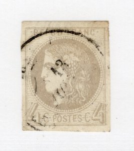France - Sc# 40 Used / Beautiful stamp         -        Lot 1225071