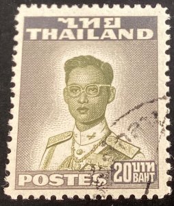 Thailand #295 used 1951 King Bhumibol Adulyadej