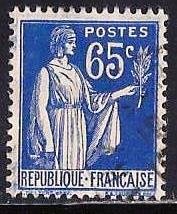 FRANCE #271 , USED - 1937 - FRAN550NS21