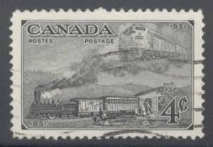 Canada ~ #311 ~ Trains ~ Used