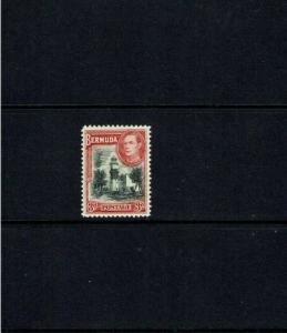 Bermuda: 1938, 3d, black & rose red, very lightly mounted mint, V.Fine.