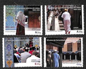 Portugal 2018, Islamic community in Lisboa 4v, MNH