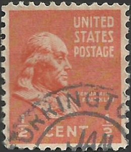 # 803 USED BENJAMIN FRANKLIN