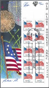 Pugh Designed/Painted Old Glory Booklet Blue type ABNC...78 of 100 created!!