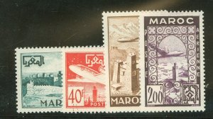 French Morocco #C42-45 Unused Single (Complete Set)