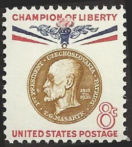 # 1148 MINT NEVER HINGED THOMAS G. MASARYK