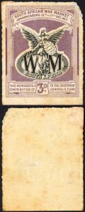 1917 The GOVERNOR GENERALS FUND SOUTH AFRICAN WAR MARKET 3d