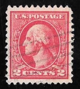 528B 2 cents Washington Carmine ty 6 Stamp used EGRADED XF 94 XXF