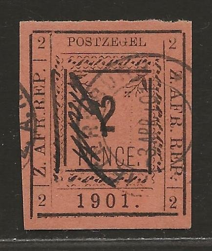 TRANSVAAL SC# 183   VF/CTO