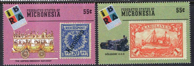 Micronesia 340-341 MNH VF