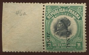 Canal Zone 46a Mt Hope Overprint Reading Down Mint Stamp BX5111