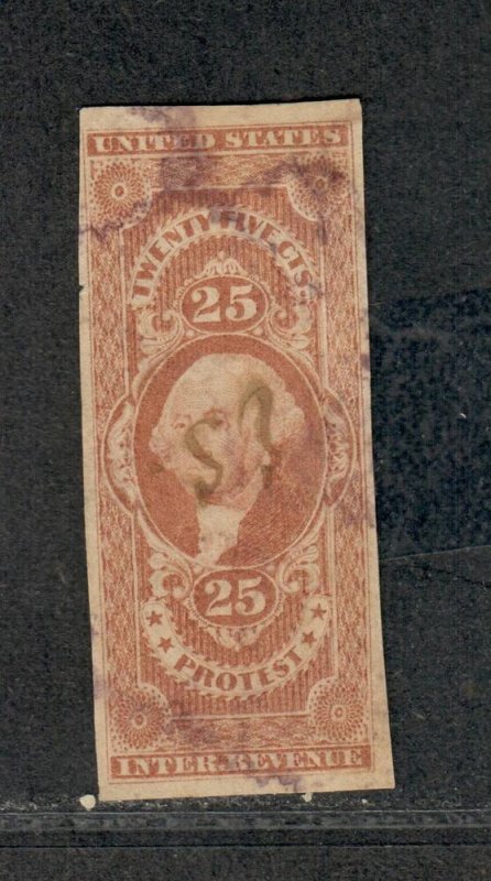 US Sc#R49a Used/VF, Imperf, Cv. $35 