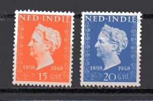 Netherlands Indies 291-292 MH