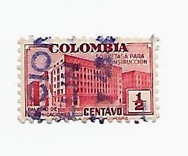 Colombia 1940 - U - Scott #RA9 *