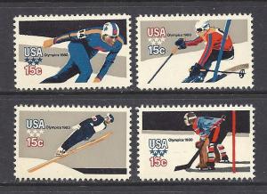 U.S. Sc.# 1795-98 fine mint unhinged set p 11 1/4 x 10 1/2