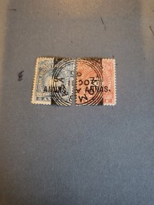 Stamps British East Africa Scott #36-7 used