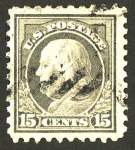 U.S. #437 USED CREASE