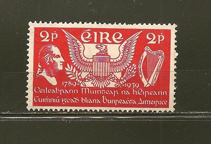Ireland SC#103 Washington and American Eagle Mint Hinged