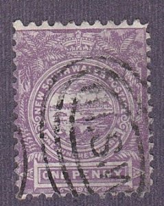 New South Wales # 77, Coat of Arms, Used, 1/3 Cat.